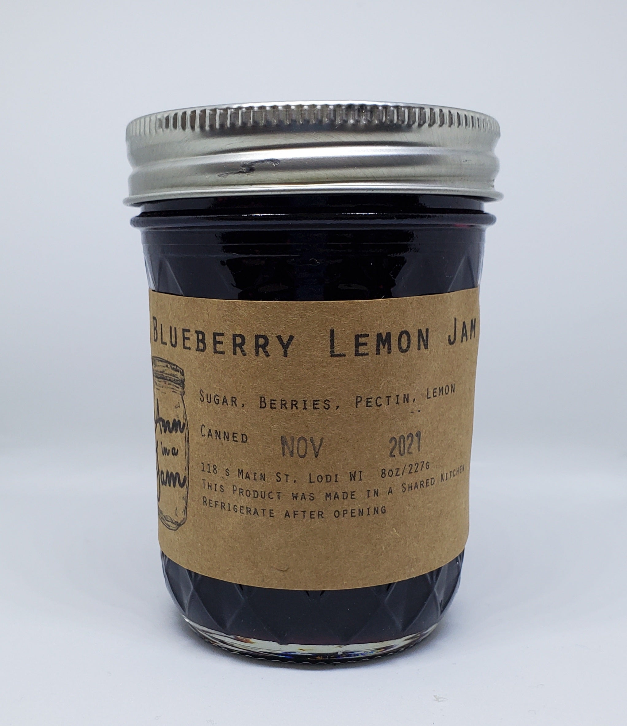 Blueberry Lemon Jam