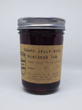 Grape Jelly with Hibiscus Tea