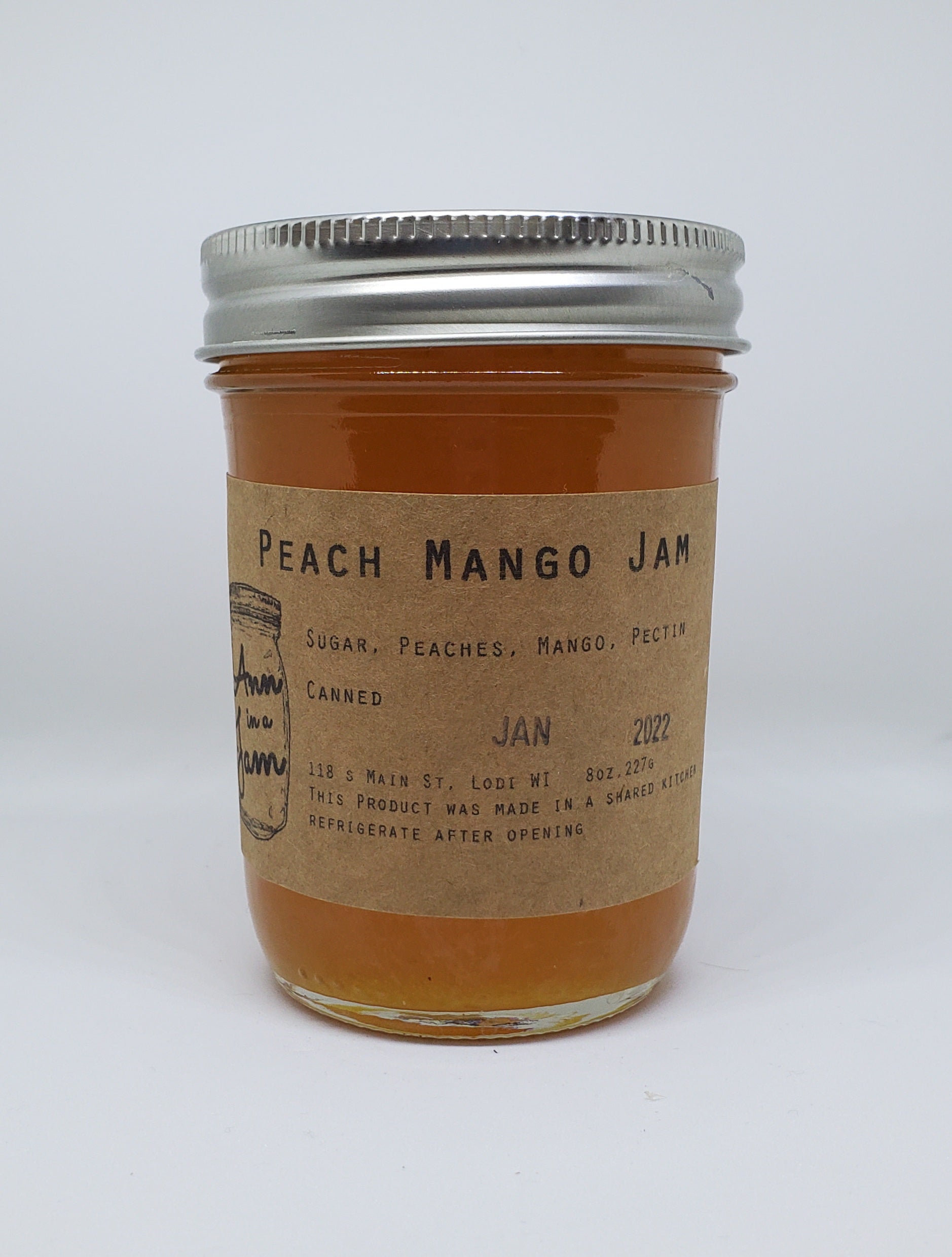 Peach Mango Jam