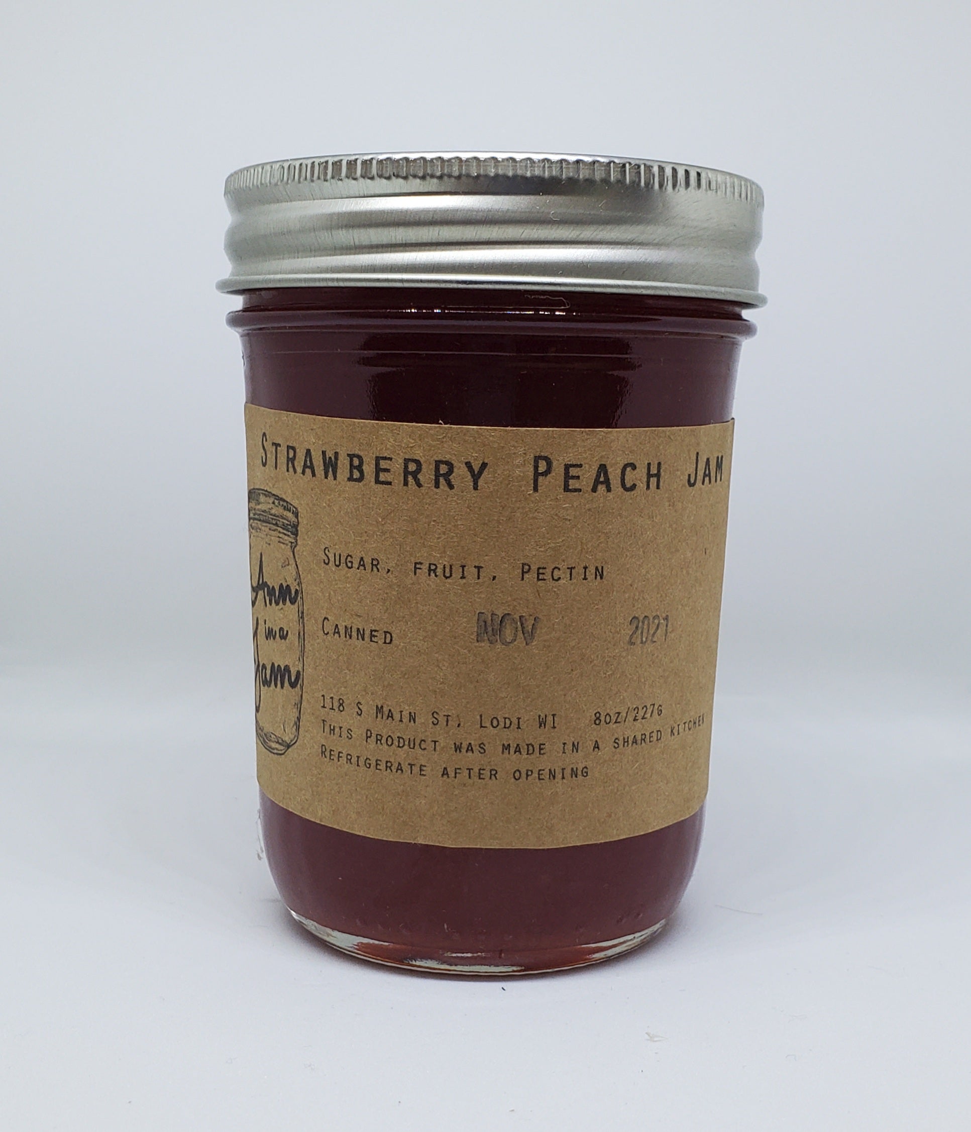 Strawberry Peach Jam