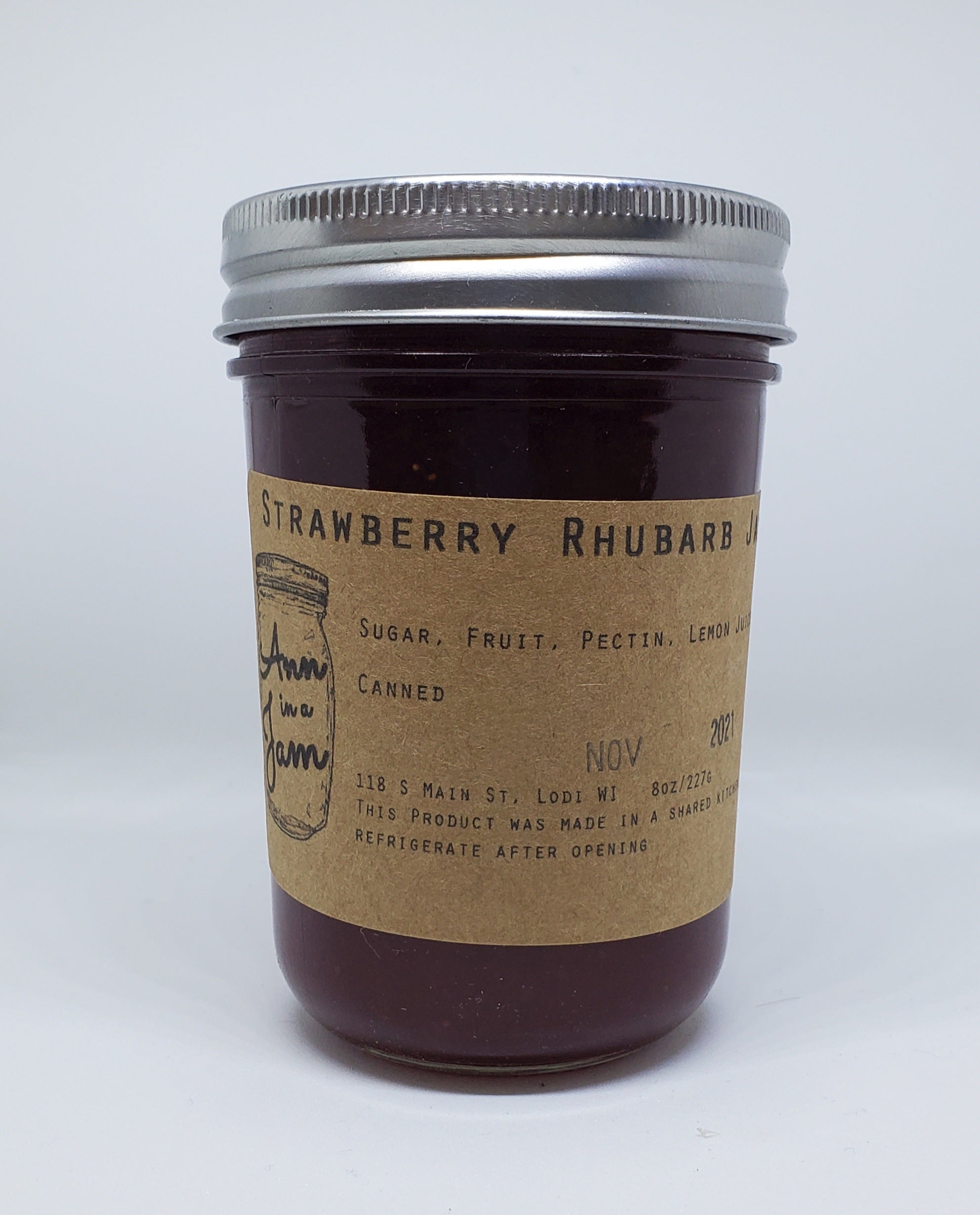 Strawberry Rhubarb Jam